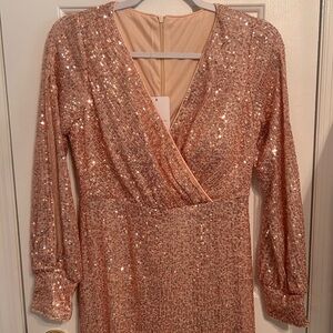 NWT Elegant Sequin Dress